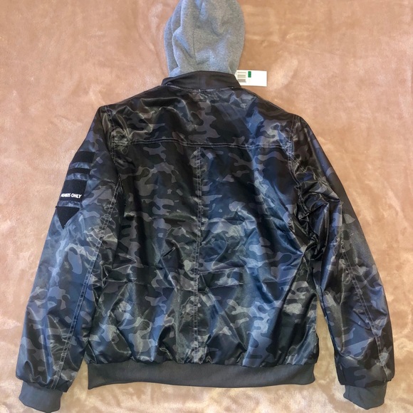MEMBERS ONLY HODDED BOMBER JACKET - Picture 7 of 7